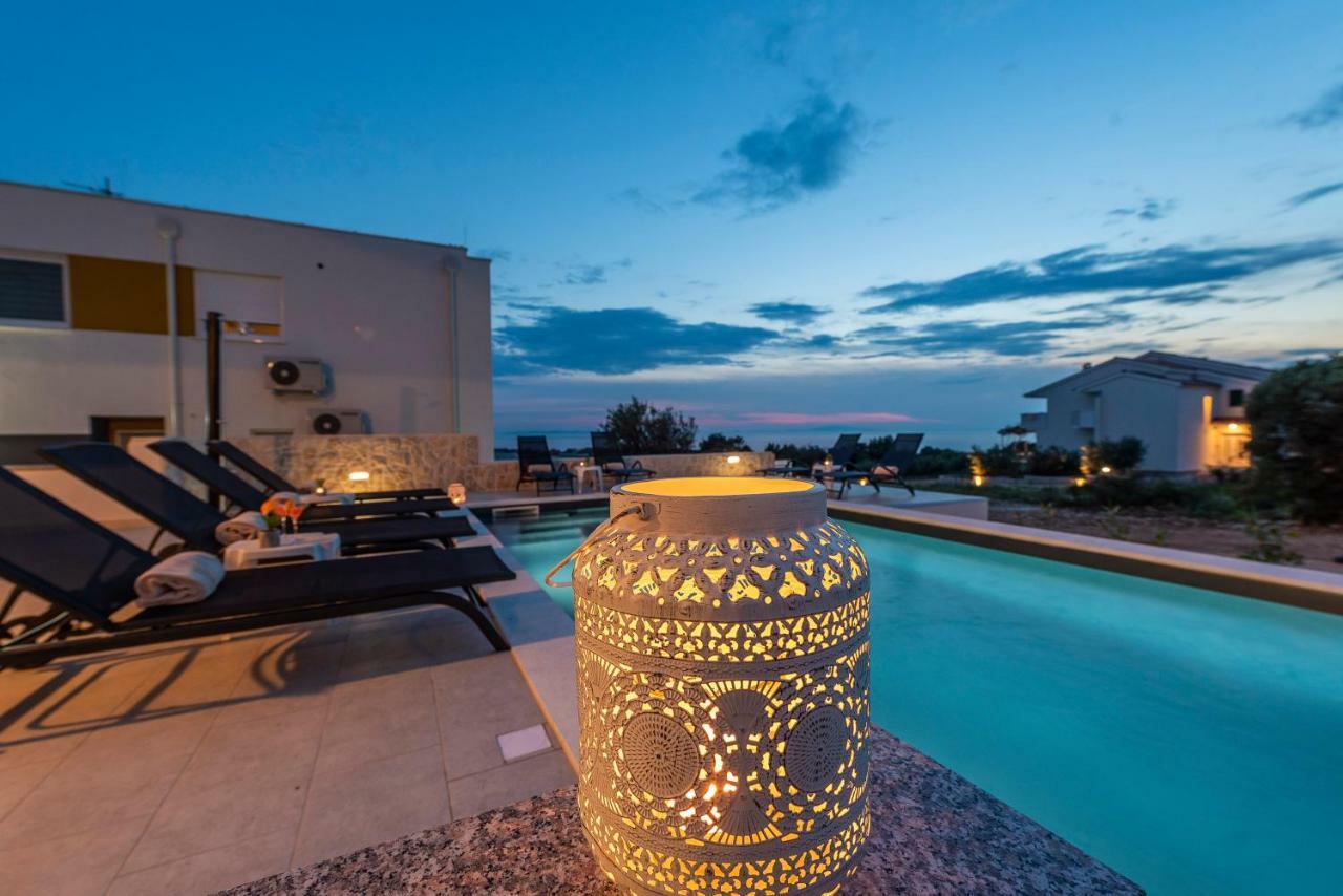 Adris 2 Luxury Modern Apartment With A Pool Novalja Eksteriør bilde